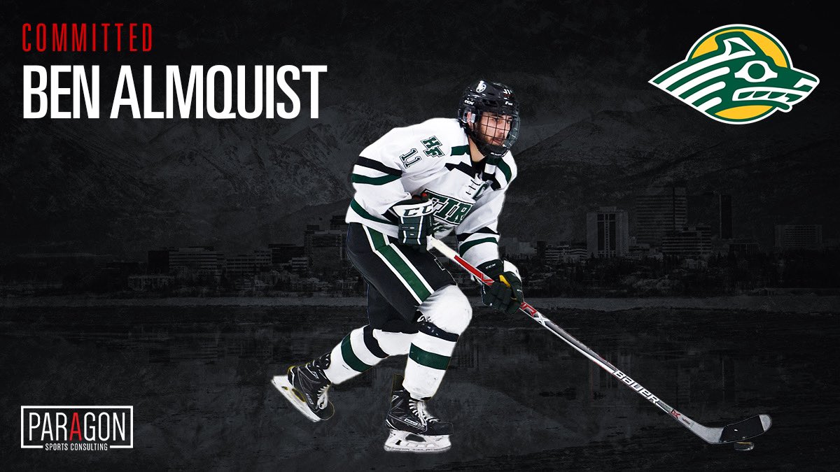 Congratulations to <a href="/almauist/">Ben Almquist</a> on his transfer commitment to <a href="/UAAHockey/">UAA Hockey</a> ! 

<a href="/HFhockey/">Holy Family Hockey</a> <a href="/theaustinbruins/">Austin Bruins</a> <a href="/NAHLHockey/">NAHL</a> 

Learn more about <a href="/ParagonAthlete/">Paragon Sports Consulting</a> at link below:

ParagonSportsConsulting.com