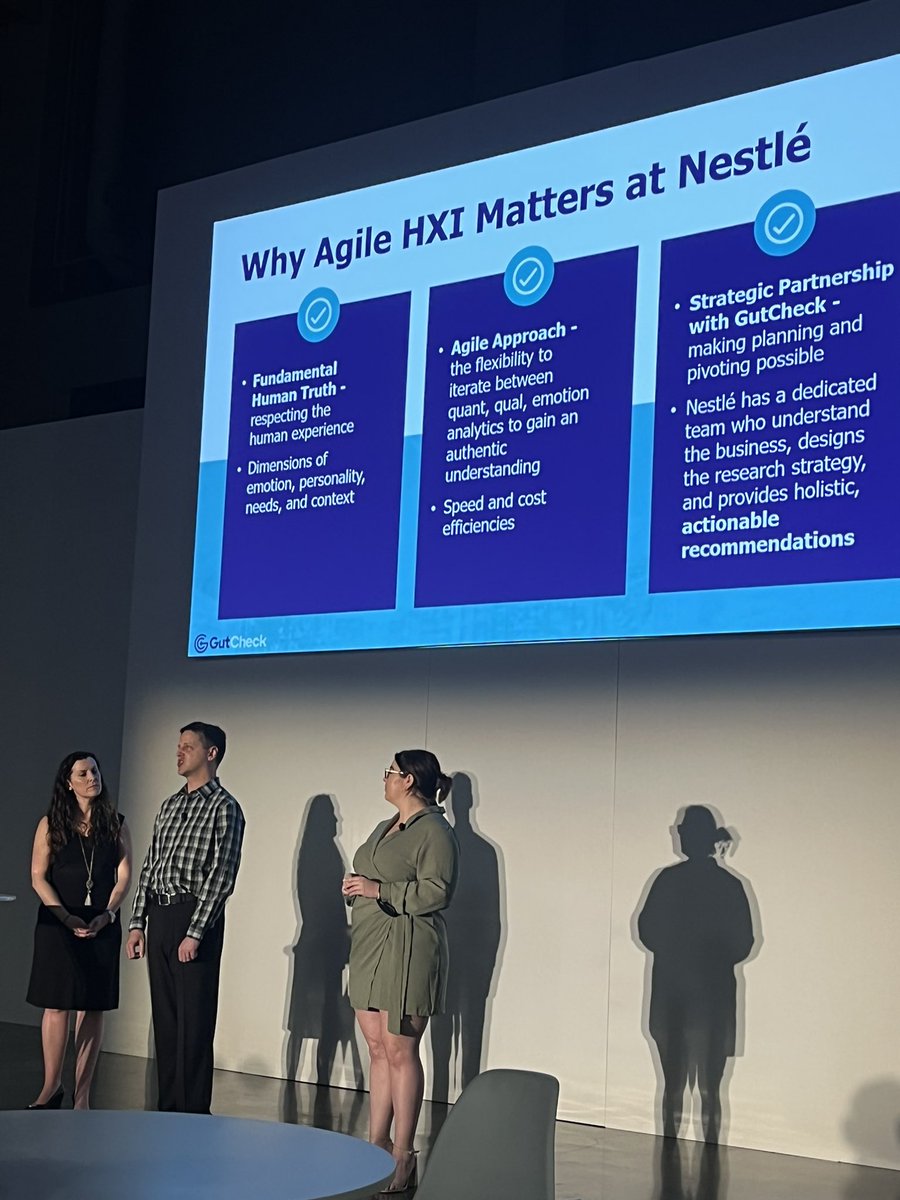 gutcheckit's tweet photo. GutCheck’s Agile HXI “goes deeper than traditional surveys with behavioral science &amp; AI learning to help get to our users’ evolving needs &amp; psychological motivations, which helps us uncover differentiated targeting, positioning, &amp; activation opportunities”@Nestle Insights Manager https://t.co/Ohr47vgRlq