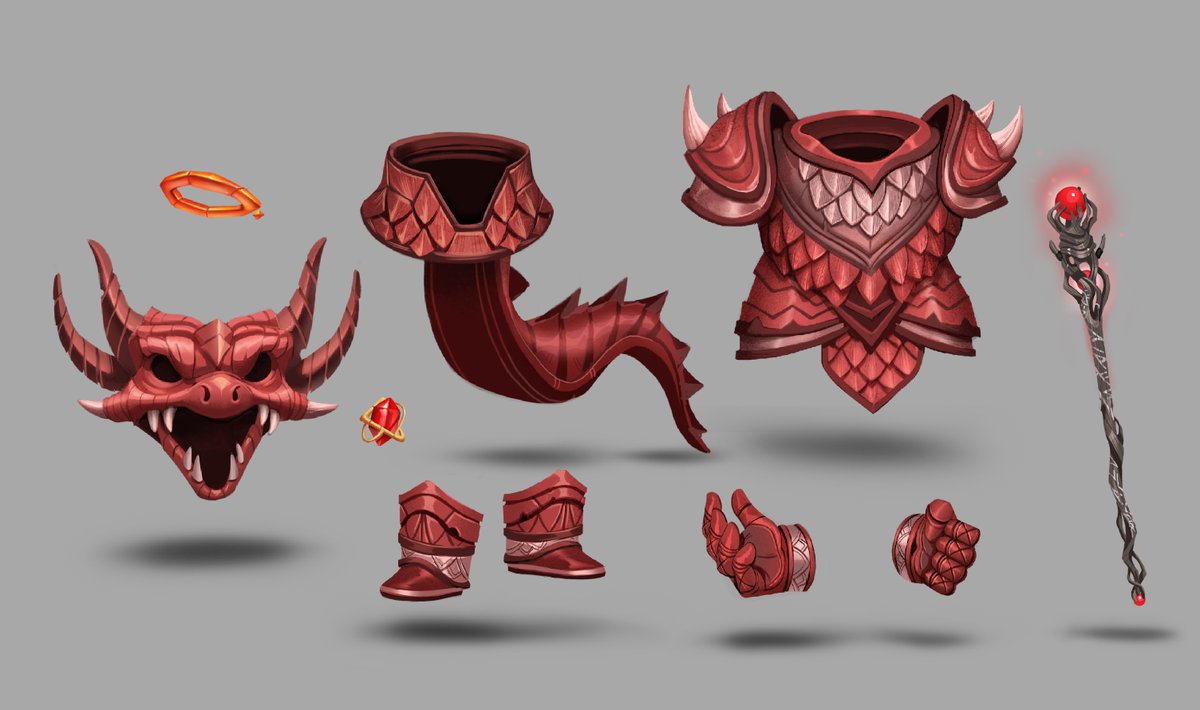 Did someone drop their dragon items?