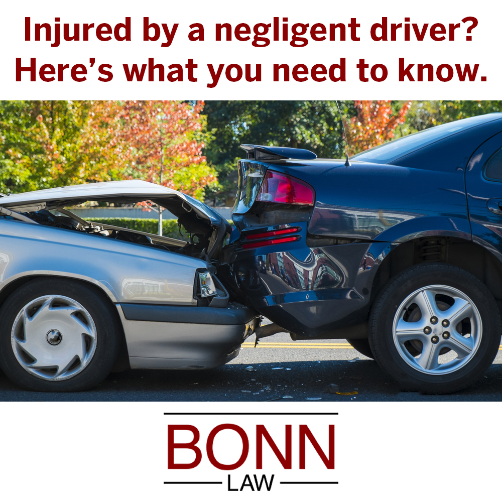 BonnLawOffice's tweet photo. Injured by a negligent driver? Here's what you need to know. In a recent article from our BLAWG, we address a fact that many people aren't aware of. You can read the entire article here: https://t.co/u0oCKR2rfr
#NegligentDriver #AutoCollision #AutoInjury #TrustBonnLaw https://t.co/lrXq1rhHpa