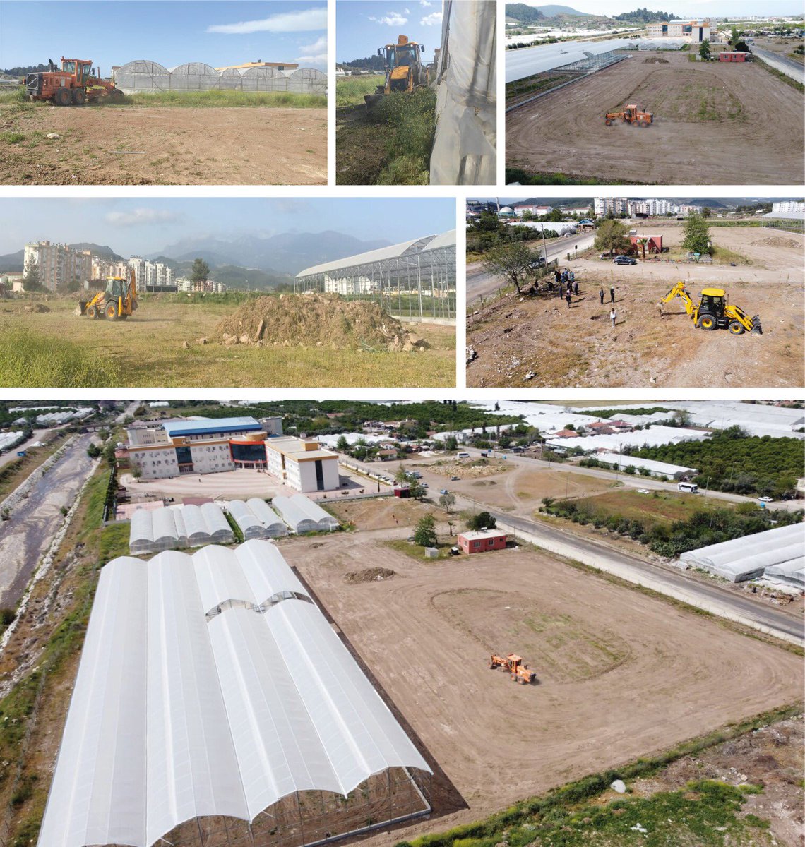 Uygulama arazimizi tesviye ediyoruz,
Yüksekokulumuzun görünürlülüğü değişiyor, güzelleşiyor!

Karayolları 136. Şube Şefliğimize (Finike) ve Kumluca ASAT Müdürlüğümüze teşekkür ediyoruz.