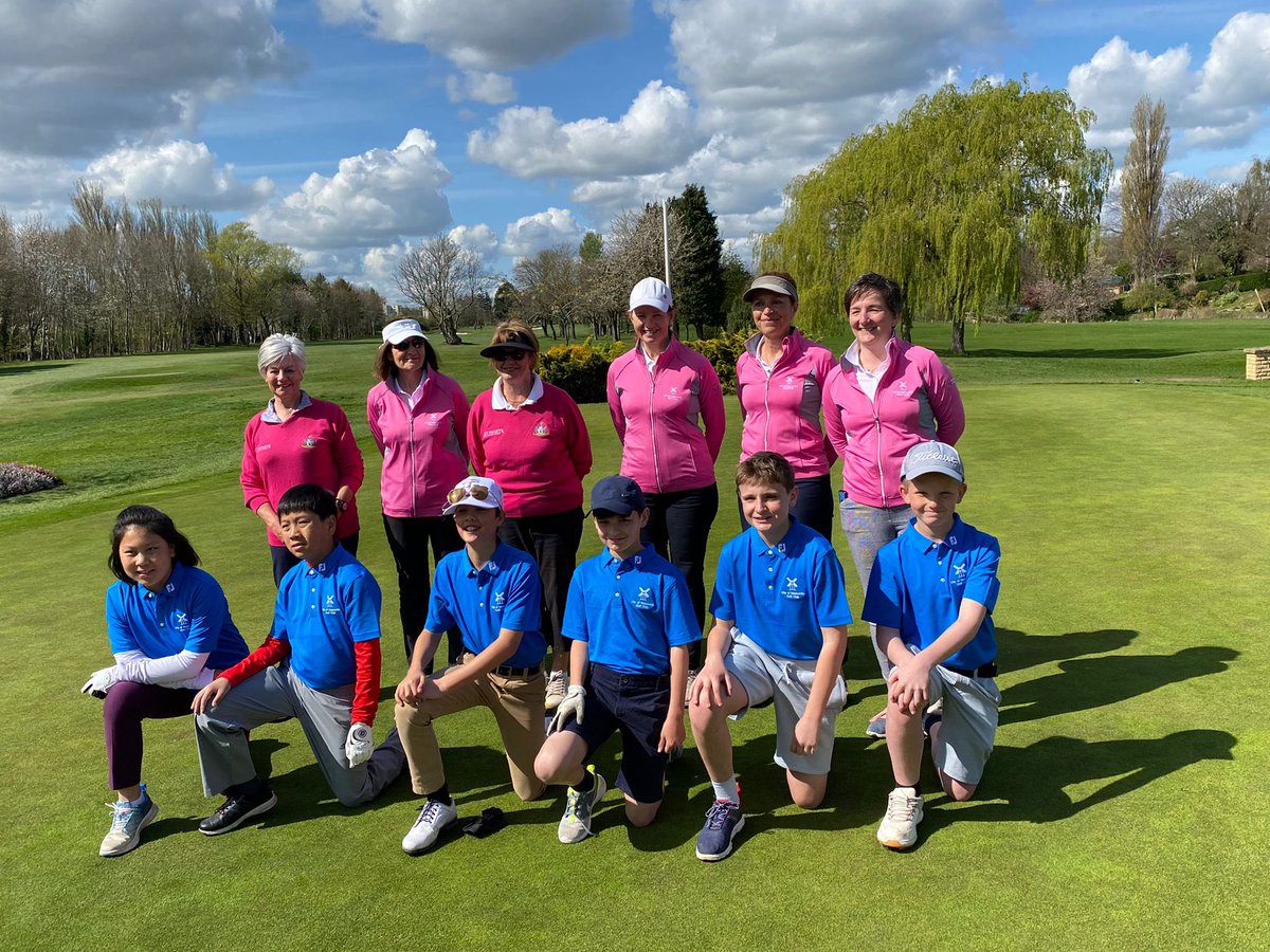 Great day @cityofnclGC for our ladies v juniors match,  lots of fun well done to our juniors who won 2-1 #womenandgolf #girlsgolfrocks #WIGCharter #NLCGA