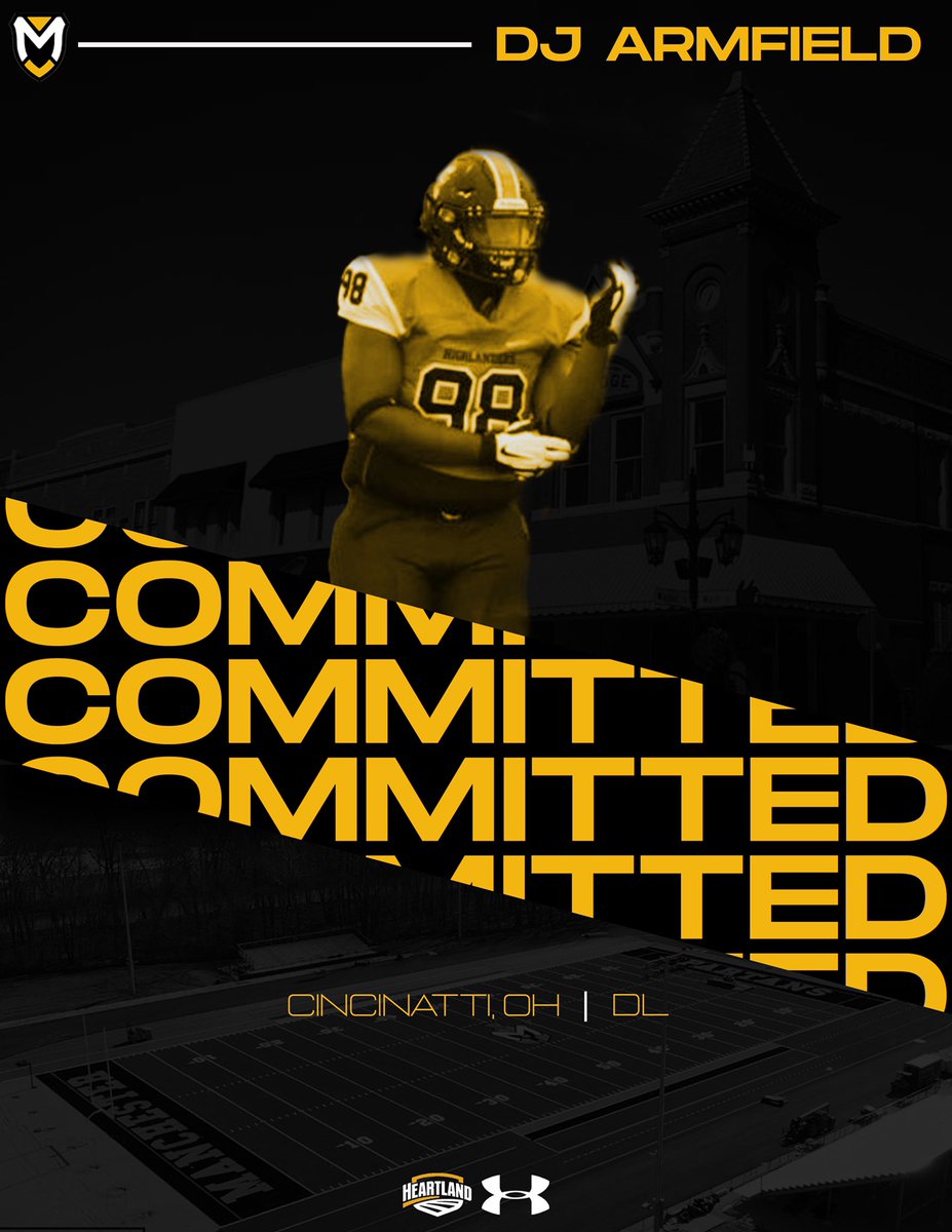 I’m excited to announce that I have committed to Manchester University!!!I’m thankful for my family, friends and coaches for helping me make this happen. #SHIELD🛡#BLESSED <a href="/footballcoachj/">Coach Nate Jensen</a> <a href="/MU_SpartanFB/">Manchester Football</a> <a href="/OakHillsFB/">Oak Hills Football</a> <a href="/OakHills_HS/">OHHS Highlanders</a>