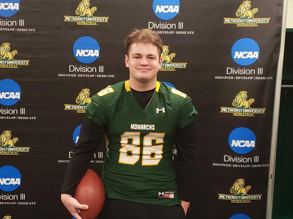 gabesoots's tweet photo. Blessed to receive an offer from @Methodist_FB Thank you @CoachMagouirk @CoachKwill for an amazing visit and opportunity! @dfhsfootball https://t.co/ryMt7qda2E