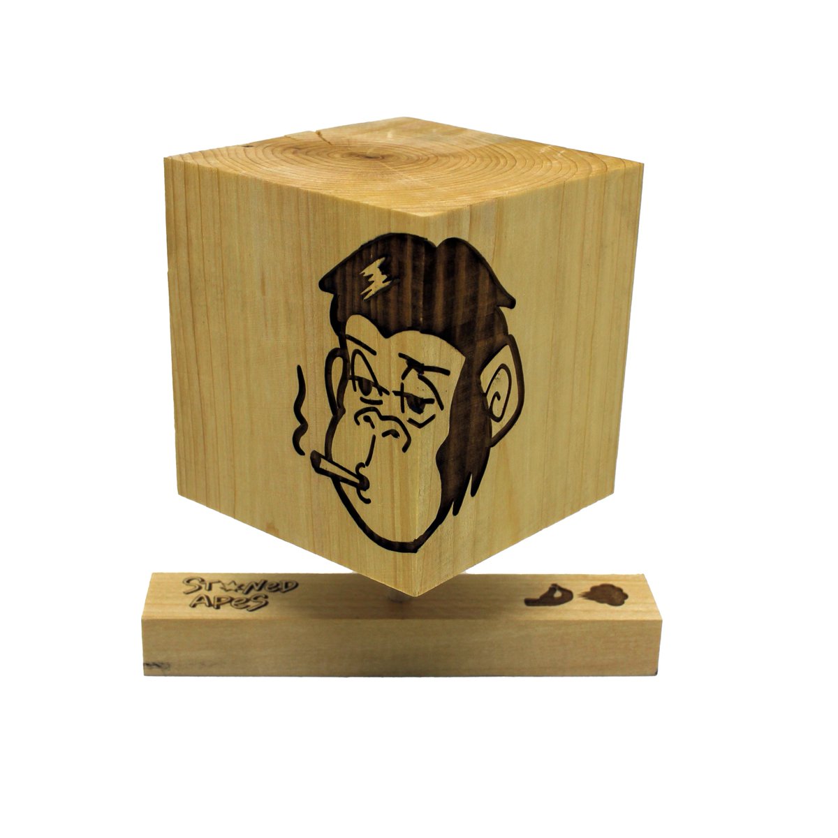 thebcc_'s tweet photo. Needed to drop another IRL product submission for the SAC fam. I love creating custom and unique products for my office/desk so I made this. What does the @stonedapefam fam think about my #SAC Floating Head? Who wants one? #sacdesign https://t.co/Ru7ml3trro