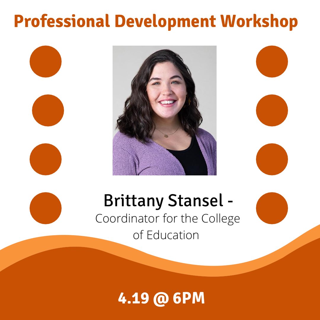 texassmc's tweet photo. TODAY at 6 PM we will be having a professional development workshop with Brittany Stansel, the Career Engagement Coordinator for the College of Education. This meeting will be in person at Belmont 328. 

Can’t wait to see y’all there 🤘🏻🤘🏻 https://t.co/oAxWmU3Bos
