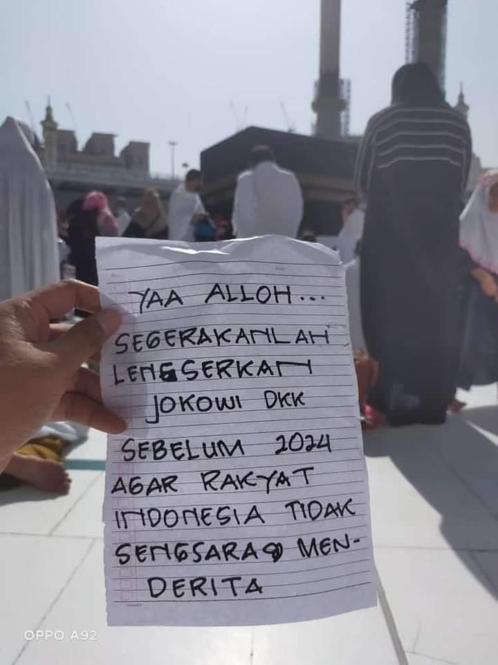 RadenAlfatih3's tweet photo. Aamiin https://t.co/e3PbJSTbBK