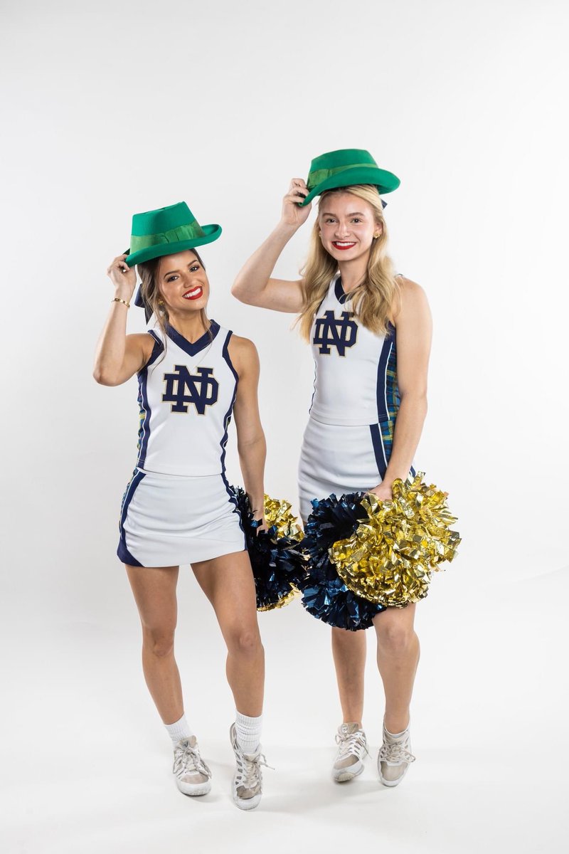 Notre Dame Cheer ☘ tweet media