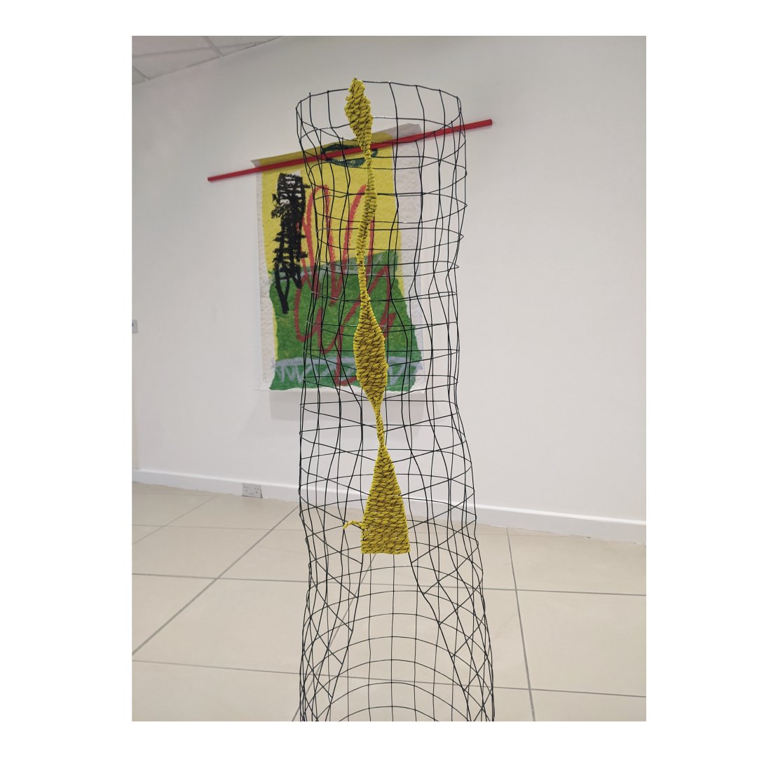 Our Artist of the Week today is Ellen Duffy who is an artist from Dublin. Her work manifests itself by using site-responsive installations, works on paper and sculpture to build networks that call to the interconnections between viewer, space, the work and the artist.