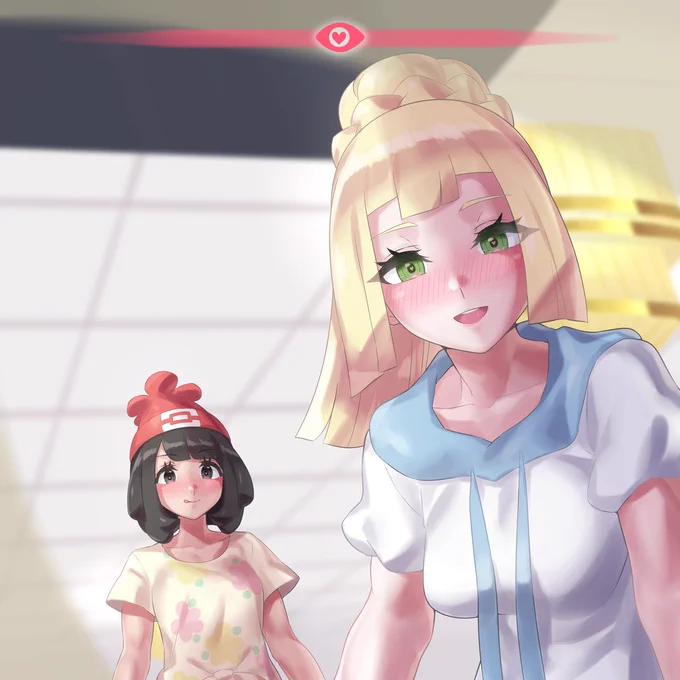ミヅキとリーリエで例のアレ 