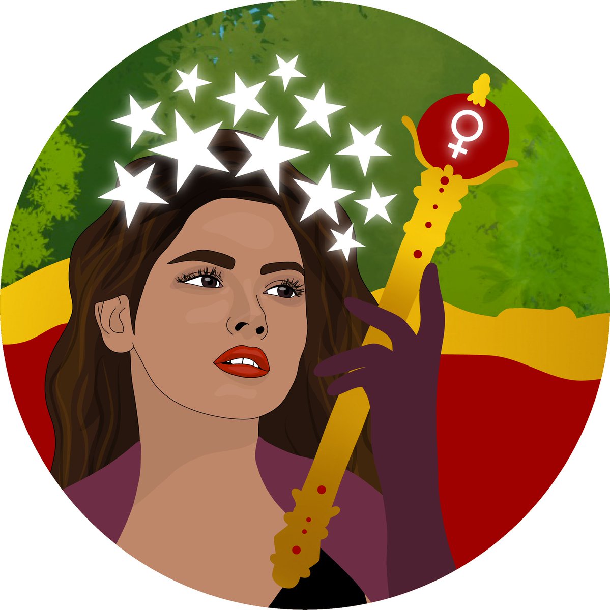 Created some artwork for a potential #NFTProject based on Tarot cards today. Still early days and a few tweaks to make, but here are II The High Priestess and III The Empress and their corresponding PFPs #NFTCommunity #NFTartists #PFP