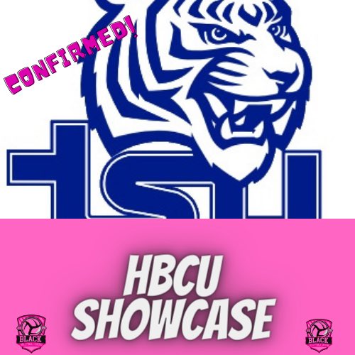 blackvbcircuit's tweet photo. 🏐Participating College🏐
⭐️Tennessee State University
⭐️Nashville,TN
⭐️NCAA-DI
⭐️Ohio Valley Conference
⭐️Showcase: Dallas
🖤💖🤍
#TheMainEvent
#melaninmagic
#fortheculture #securethebag #studentathletes #differentareacodes #exposureexplosion #volleyballvibes #supremeshowcase https://t.co/5M3uTPyoJM