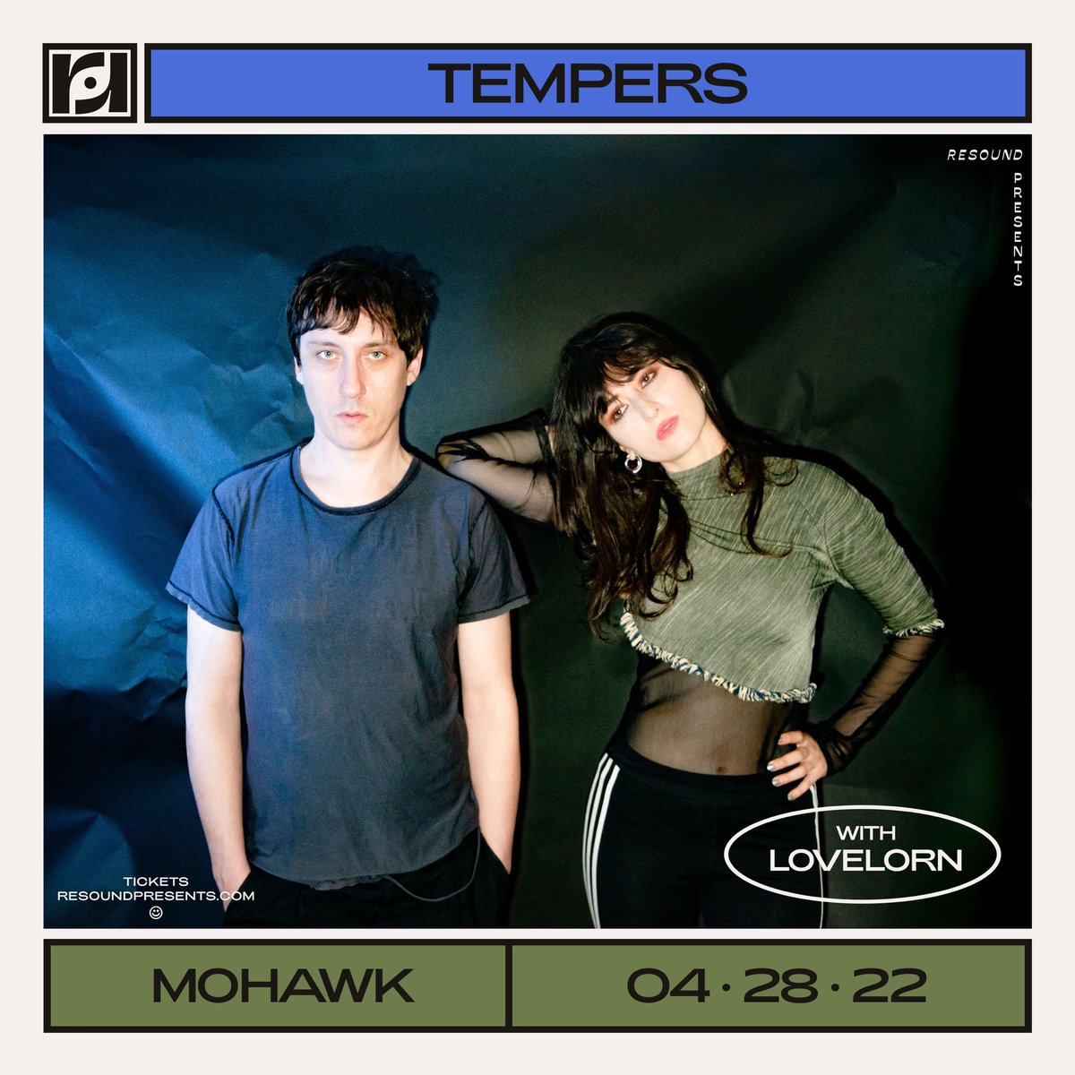 Update: <a href="/Lovelornphilly/">LOVELORN</a> will be joining <a href="/tempersmusic/">Tempers</a> Thursday, April 28th! Get tickets NOW at mohawkaustin.com