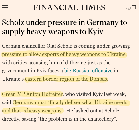 Anybody else thinking about another time the German state engaged in military cooperation with Ukrainian ultra-nationalists and fascists?