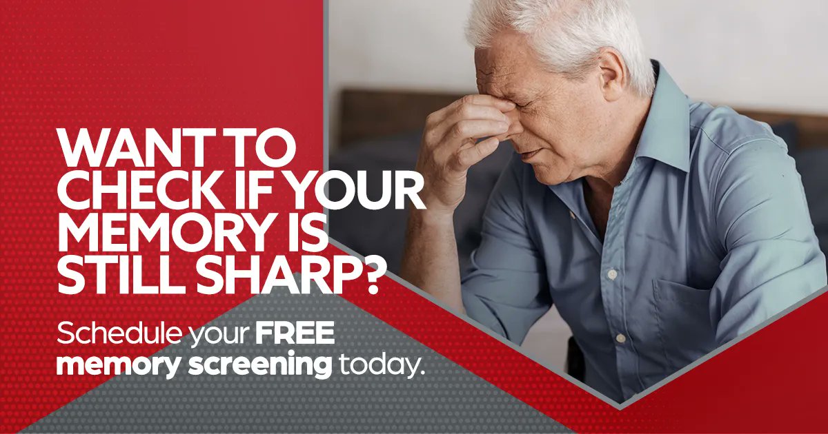 ActivMed's tweet image. Do you forget your usual day-to-day tasks? It might be time for a memory screening. Schedule your FREE #memoryscreening today @ bit.ly/ActivMedMemory…
