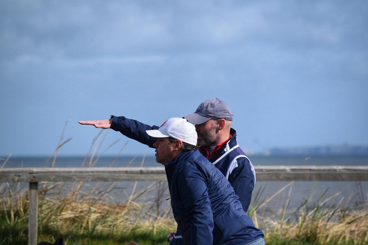 NorthBerwick_GC's tweet photo. 📸| A few of our wonderful West Links caddies in recent action, enhancing the experience for our visitors!

Have you had one of our caddie team on the bag for your golf trip to North Berwick?

#CaddieLife https://t.co/mLnKaBU40H