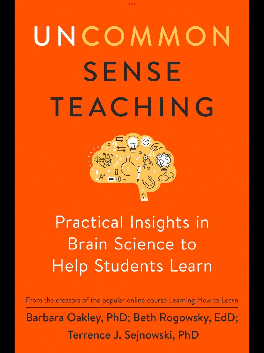 RoweRikW's tweet photo. Planning to tweak our learning routines after April vacation for our HS Math Learners to bring about more learning, more retention of skills and more movement. Just read #UncommonSenseTeaching. We have 45-minute classes. Thoughts? #DisruptiveThink https://t.co/pQ0PGaLDuR