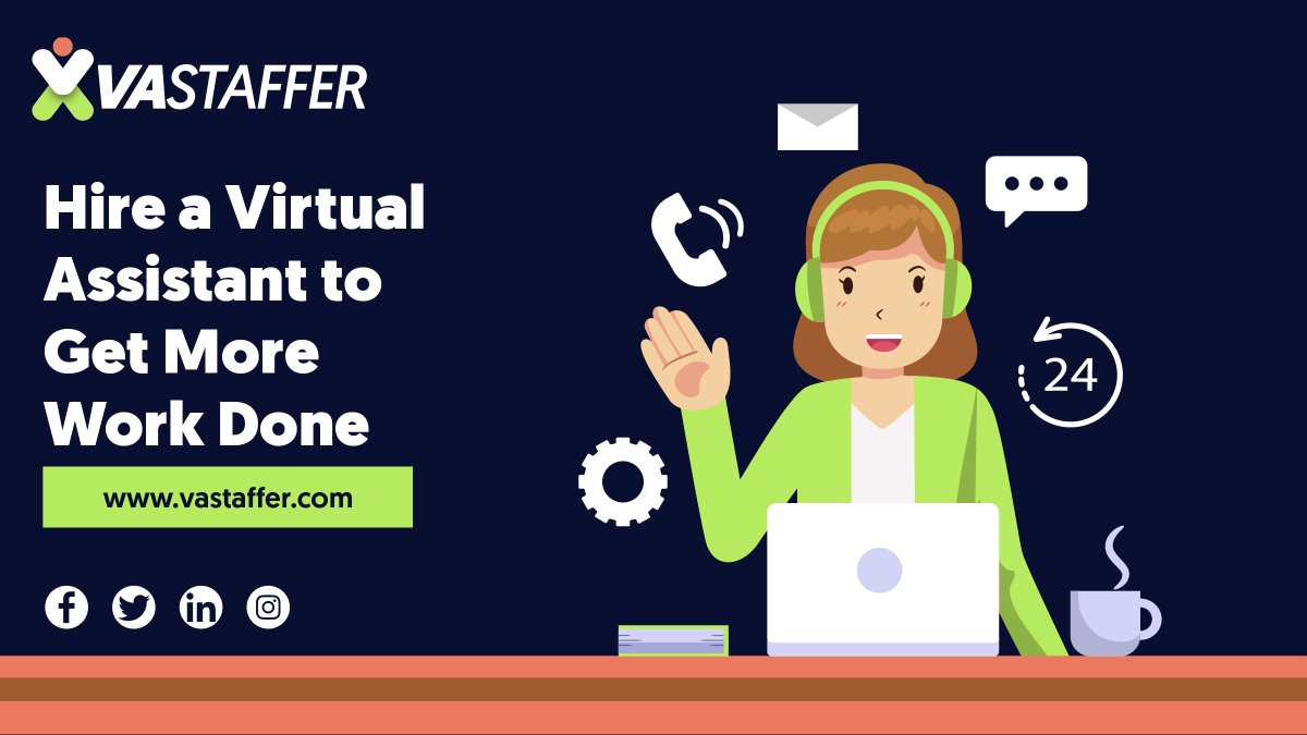 VAStaffer's tweet photo. Hiring a virtual assistant doesn't require an over-priced monetary or time investment. 

The truth is, it might just bring you more of both—

Even more than what you expected! 💯

#virtualassistant https://t.co/JBVvMeelIV