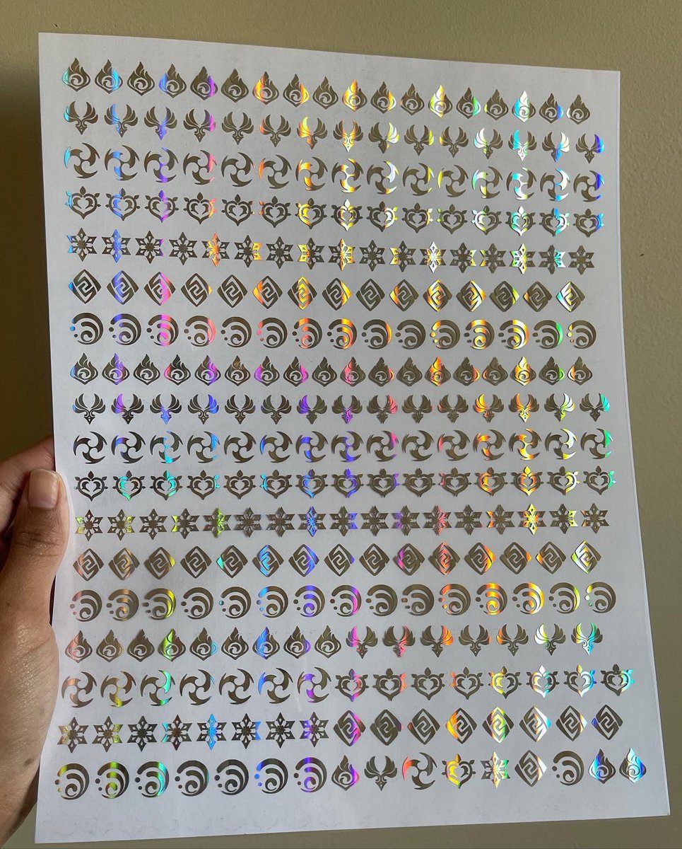 ResinWishes's tweet photo. Iโm obsessed with these #genshinimpact & #onepiece foils that were made for @/okubyou.co โค๏ธโจ. Any GI or OP fans?? ๐ Iโve played Genshin off and on since Venti was on the first banner ๐
. Great game, just hard for me to stick to it. #resinfoils #resininserts #resininclusion https://t.co/qryzX57k7v