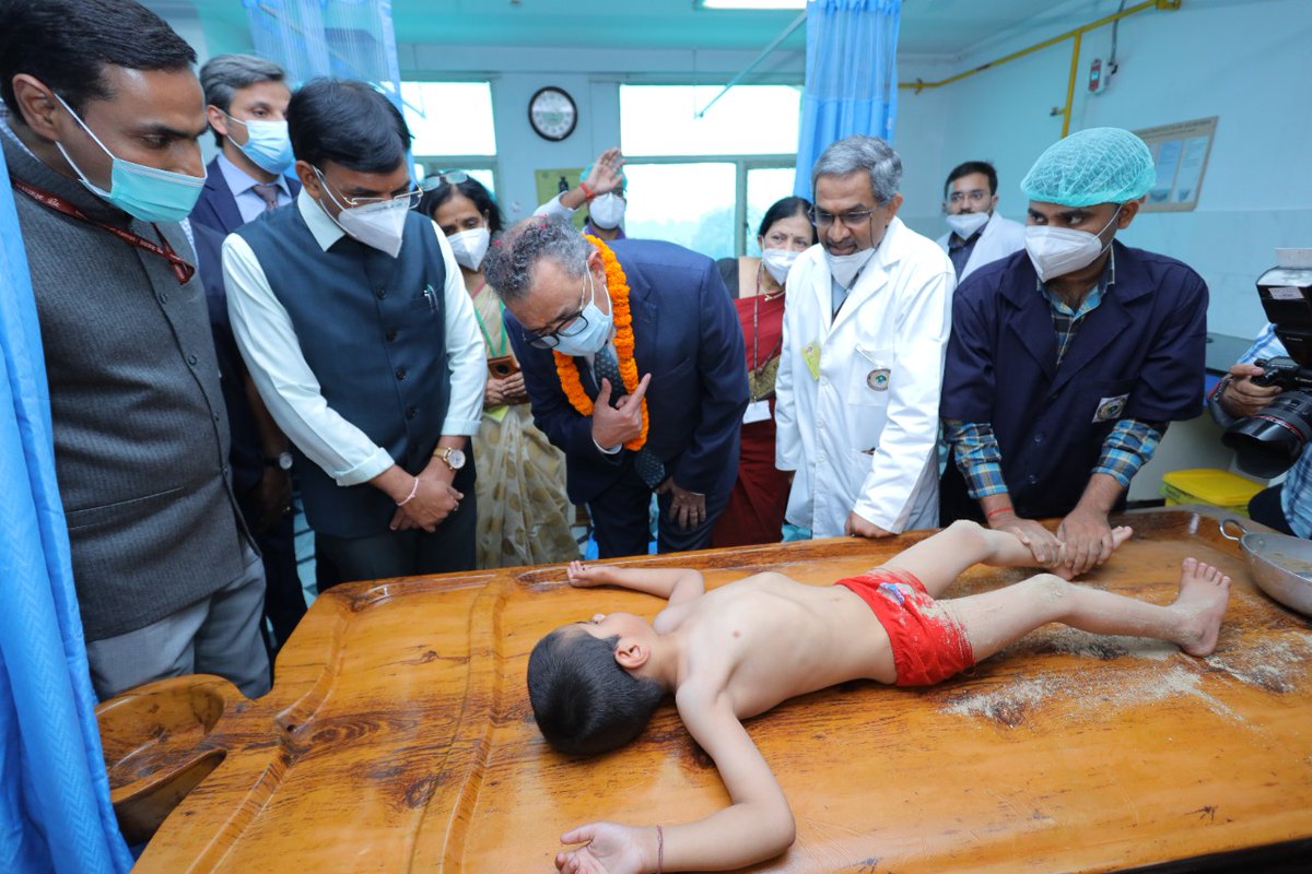 AIIA_NDelhi's tweet image. Momentous day for AIIA.
It is an outcome of hard work each one is doing collectively for branding AIIA.
Today we have created a history &amp;amp; have gone global.
We thank @secymoayush, @mansukhmandviya  for showing faith on us &amp;amp; facilitating visit of @DrTedros to @AIIA_NDelhi