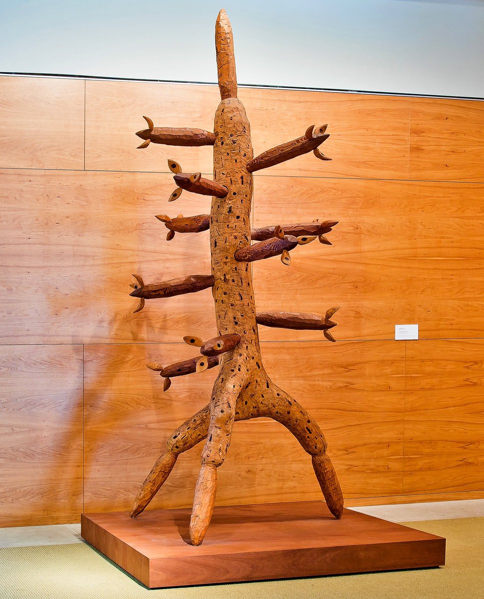 Happy Birthday to Public Art UHS collection artist, #JamesSurls. We are so fortunate to have his piece, "Flower Woman" in our collection and on view at the @UniversityofHouston!