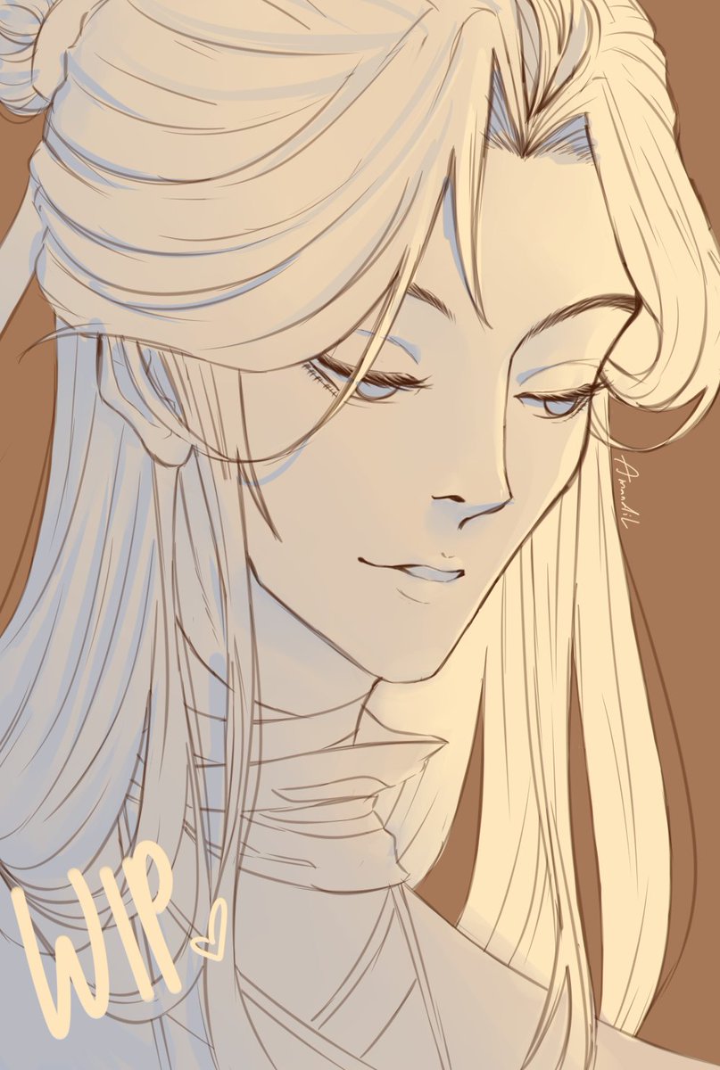 xAmandil's tweet photo. A WIP of our lovely Crown Prince of Xianle, Xie Lian!! I finished the novel recently and finally got to drawing him. 100% best boi.

#TGCF #tgcffanart #XieLian #HeavenOfficialsBlessing https://t.co/2QI3hvESDD
