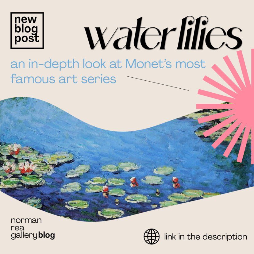 ✨NEW BLOG POST✨

Water-lilies: An in depth look at Monet’s most famous art series

By Meg Bulmer

Read here: normanrea.com/blog

Graphics by Ania Kaczyńska