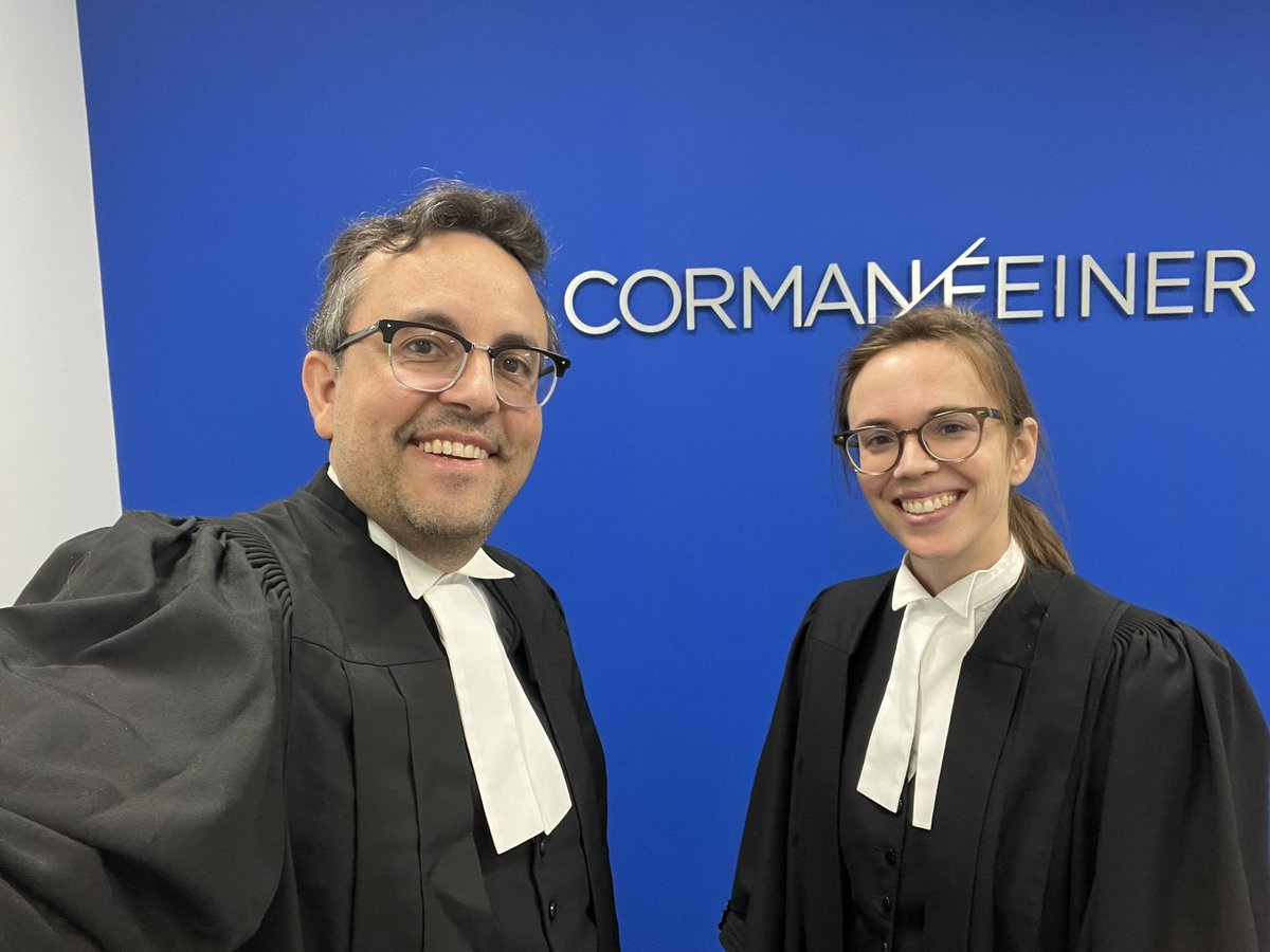 jefffeiner's tweet photo. New robing requirements for remote court appearances started today. Nice to dust these off after two years. https://t.co/8B1EXGmsef
