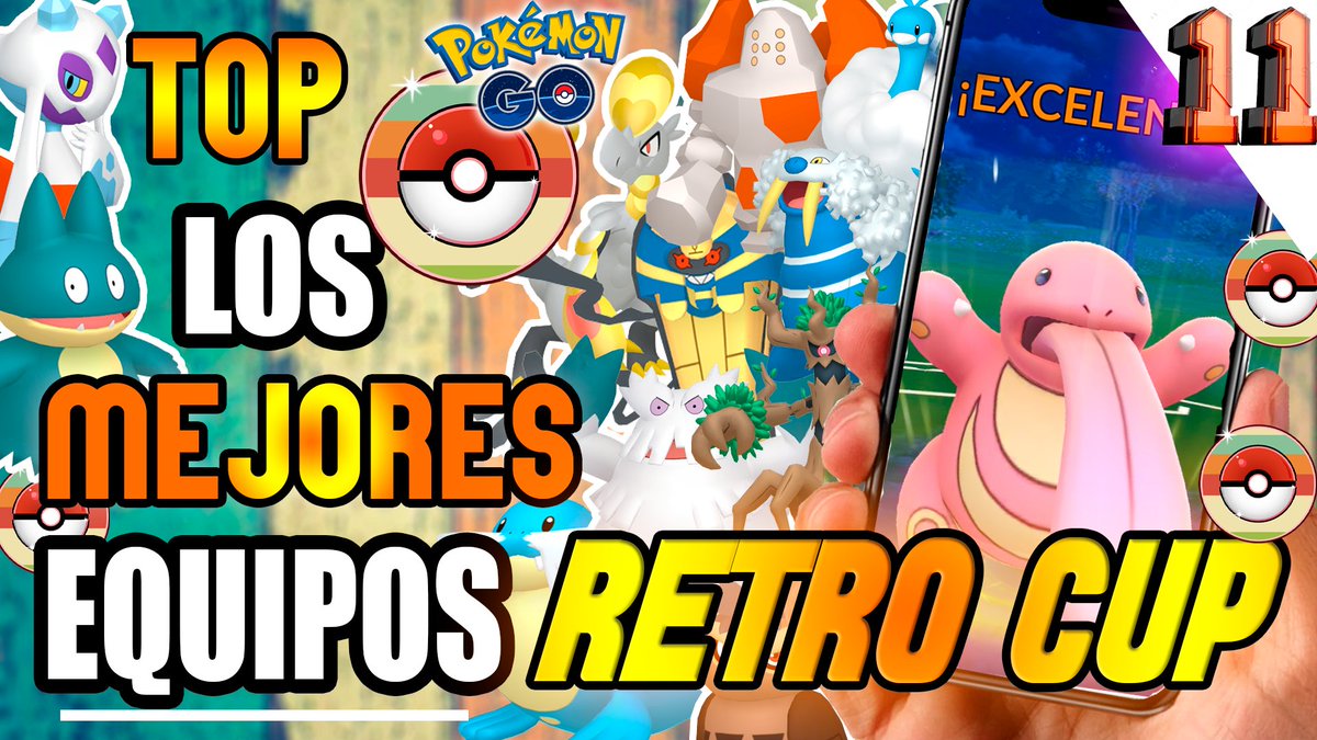 JoseduGames's tweet photo. 🔥🥇¡TOP EQUIPOS RETRO CUP 1500 GO BATTLE LEAGUE! 🥇- Pokémon GO🔥

vídeo 👉🏻 https://t.co/h9l1GQ17BE

#PokemonGO  #coparetro #pvp https://t.co/mVj3bL0w7s