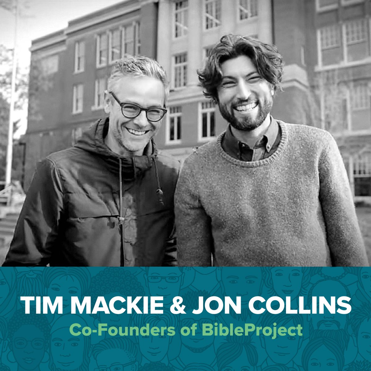 AllThatToSay's tweet photo. Creators of @bibleproject Jon Collins & Tim Mackie, discuss on the podcast theological spelunking, understanding, and the beauty of the Bible. Dive into the full episode now with host @PastorJimLyon on Apple: https://t.co/dJKLr31iLS and YouTube: https://t.co/uUa0R1FQFu #BibleNerd https://t.co/pucyjC2Xyj