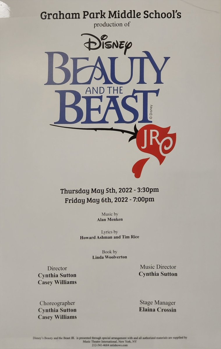 GrahamParkMS's tweet photo. Coming to Graham Park May 5th and May 6th don't miss the show!!! #GPYOUKNOW #RoaringtoExcellence https://t.co/09dOEYIoje
