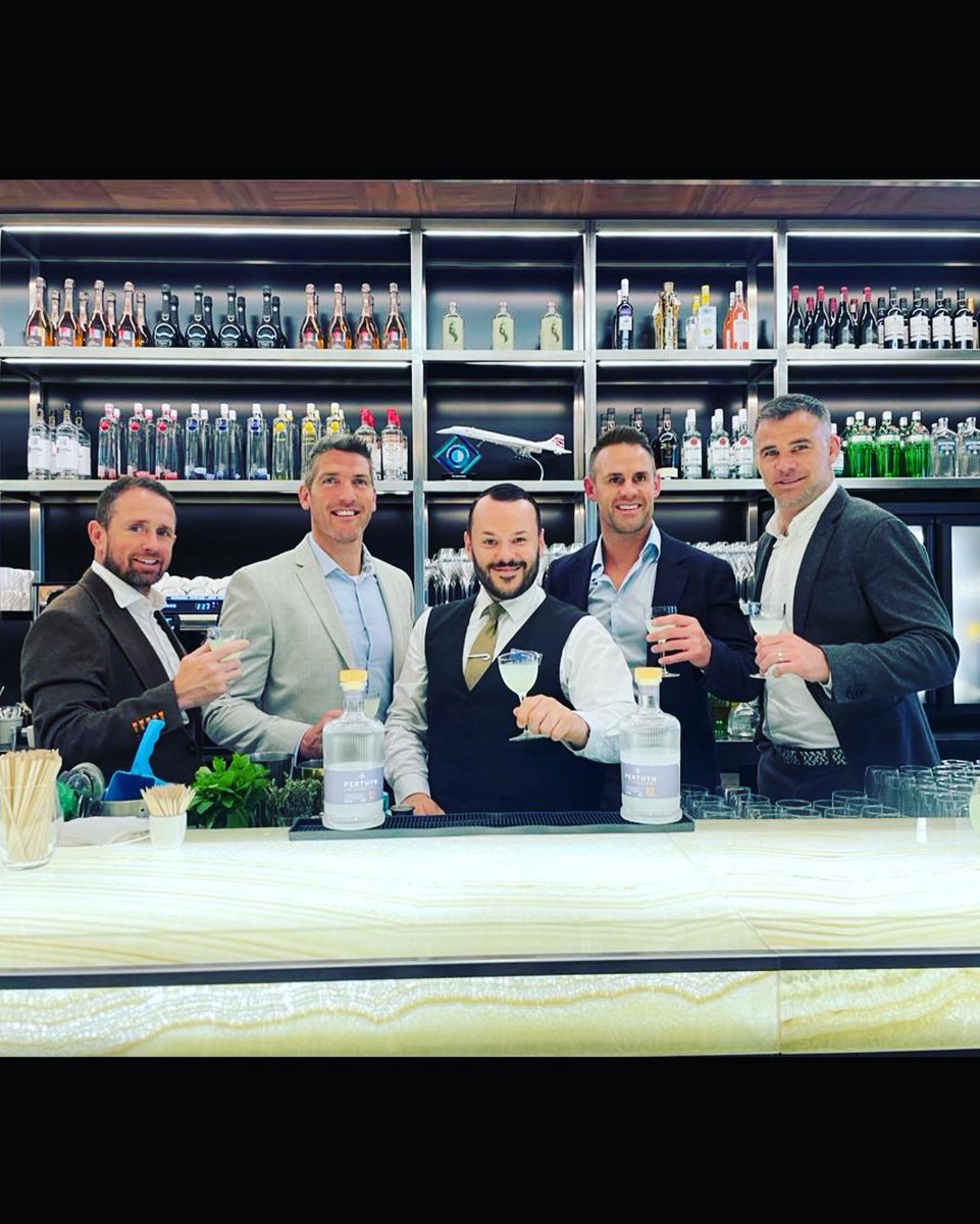 ShaneWilliams11's tweet photo. Who’d have thought it!? We now have @perthynspirits at @British_Airways lounges throughout Heathrow terminals! @mikephillips009 @hookjameshook @byrney_15 Good work lads! 🍸✈️ https://t.co/J6Jsv3oE9G