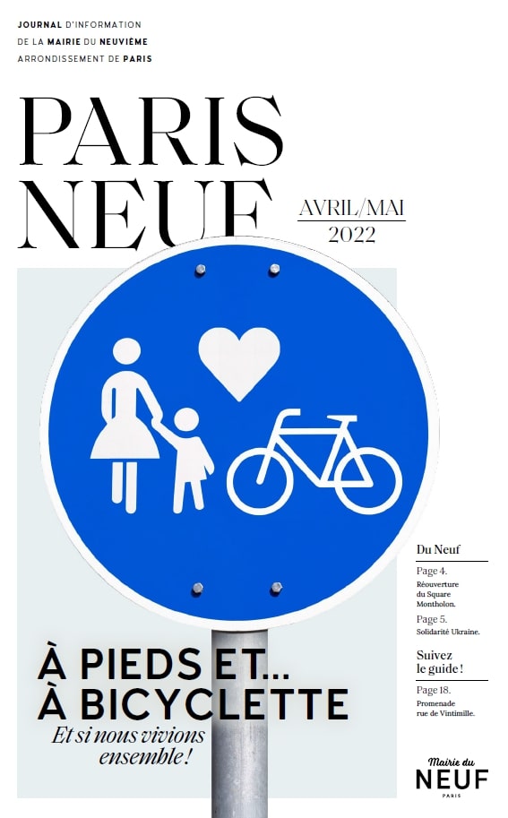 Mairie9Paris's tweet photo. 📣🗞️A pieds et à bicyclette…Et si nous vivions ensemble !🚶🏻♀️🚲 // Solidarité Ukraine dans le 9e 🇺🇦// Réouverture du square Montholon 🌳🌼…Découvrez les dossiers et articles de votre journal le #PARISNEUF qui vient de sortir! Bonne lecture !👇🏻
https://t.co/nUOAbR2RaG cc @dburkli https://t.co/Yvprc497Dp