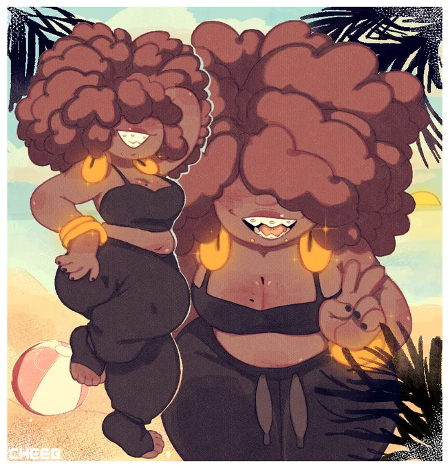 Pom enjoying the sun🏝️ 