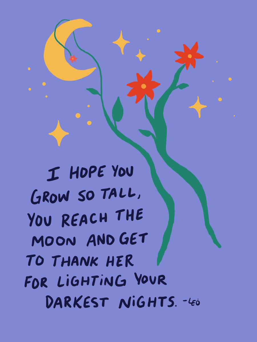 it is an honor to watch you blossom