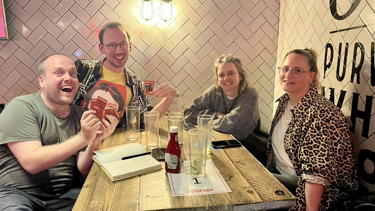 film_quiz's tweet photo. Pretty tough quiz this month, huge thanks to everyone who joined us at @ONeillsSoho last night. Here are all the scores from the night plus winners pics (3rd place came down to a 3-way tie break!). Will try and share some of the rounds in the next few days. https://t.co/kAzp2U7D8I