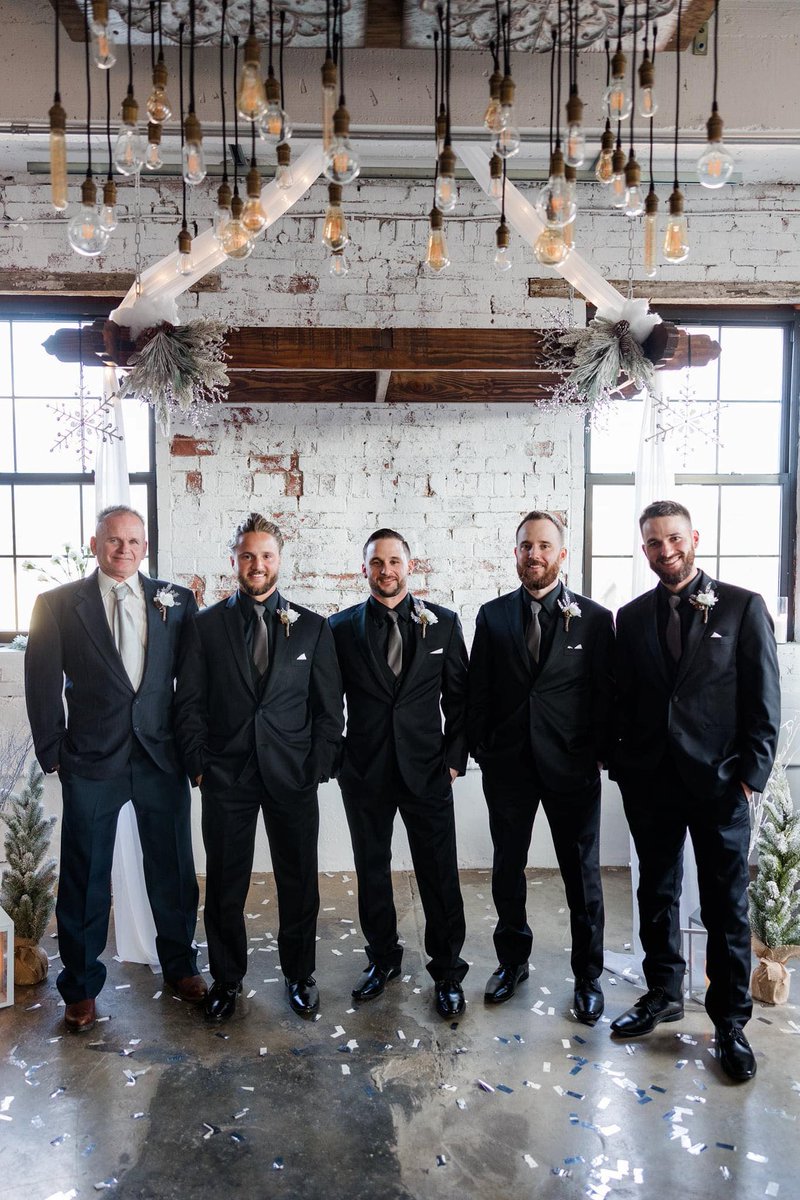 My 4 boys n me at my son's wedding