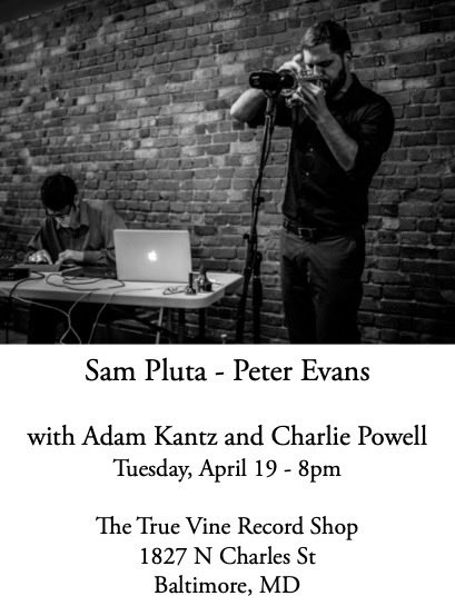 New music people in Baltimore: this you cannot miss. Sam Pluta and Peter Evans performing experimental music using machine learning (MLP) for live electronics processing. See article (linked), and see the show tonight! learn.flucoma.org/explore/pluta/…