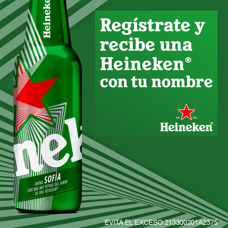 Heineken_MX's tweet photo. Crear tu Heineken personalizada y recibirla en tu casa ahora es posible con tan solo un click