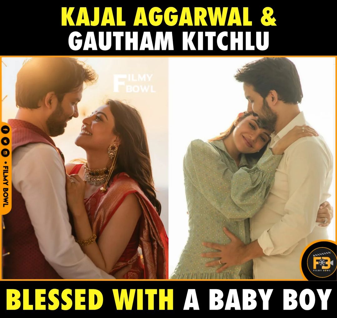 #KajalAggarwal & #GautamKitchlu blessed with a Baby Boy.

#FilmyBowl