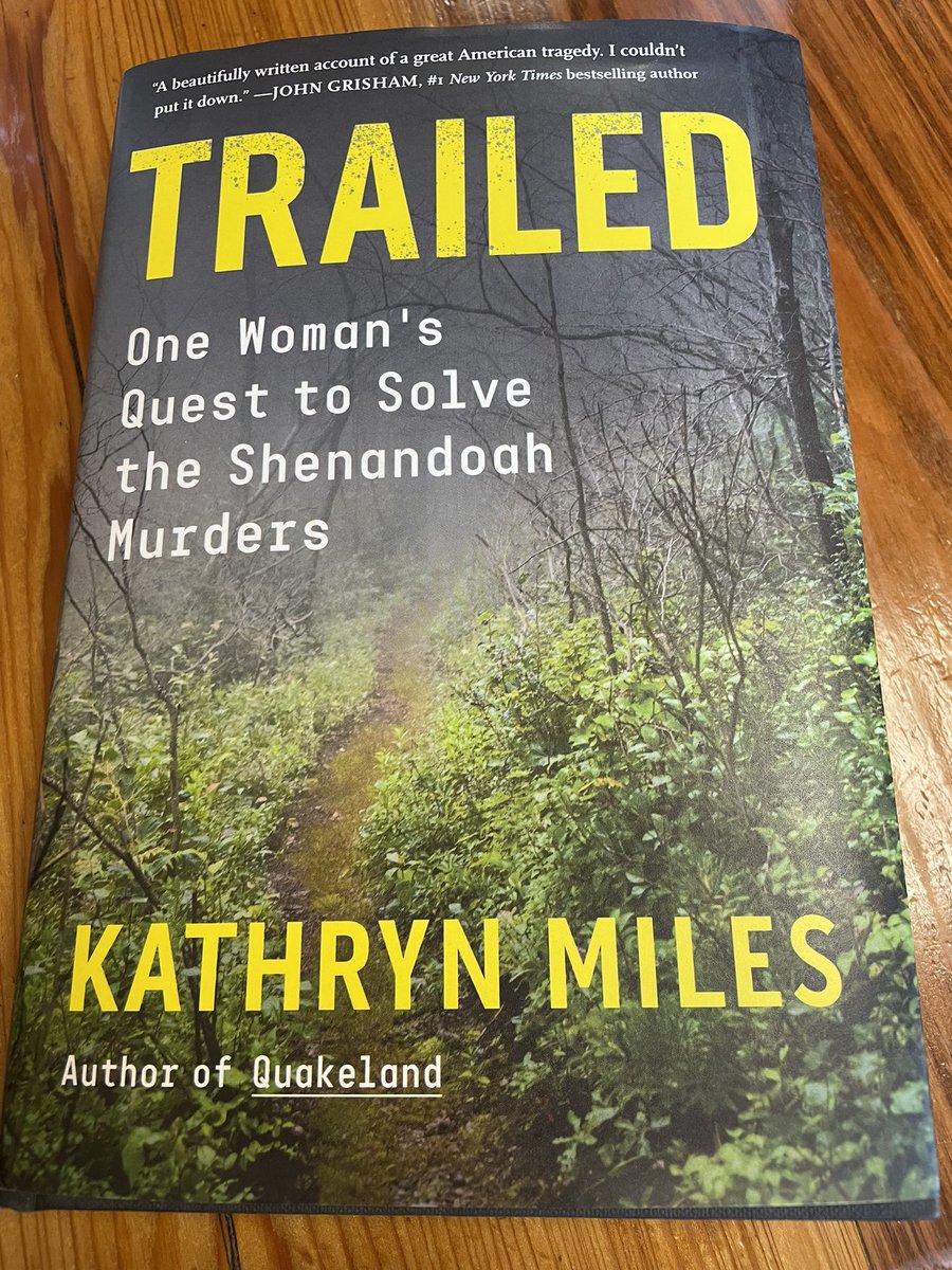 Come join me virtually Thursday through @printbookstore. I’ll be in conversation with <a href="/Kathryn_Miles/">Kathryn Miles</a>. She’ll be asking me about my new book PARADISE FALLS, but I’ll work in some questions about her new book, TRAILED. It’ll be a salon for our modern age! 
printbookstore.com/event/virtual-…