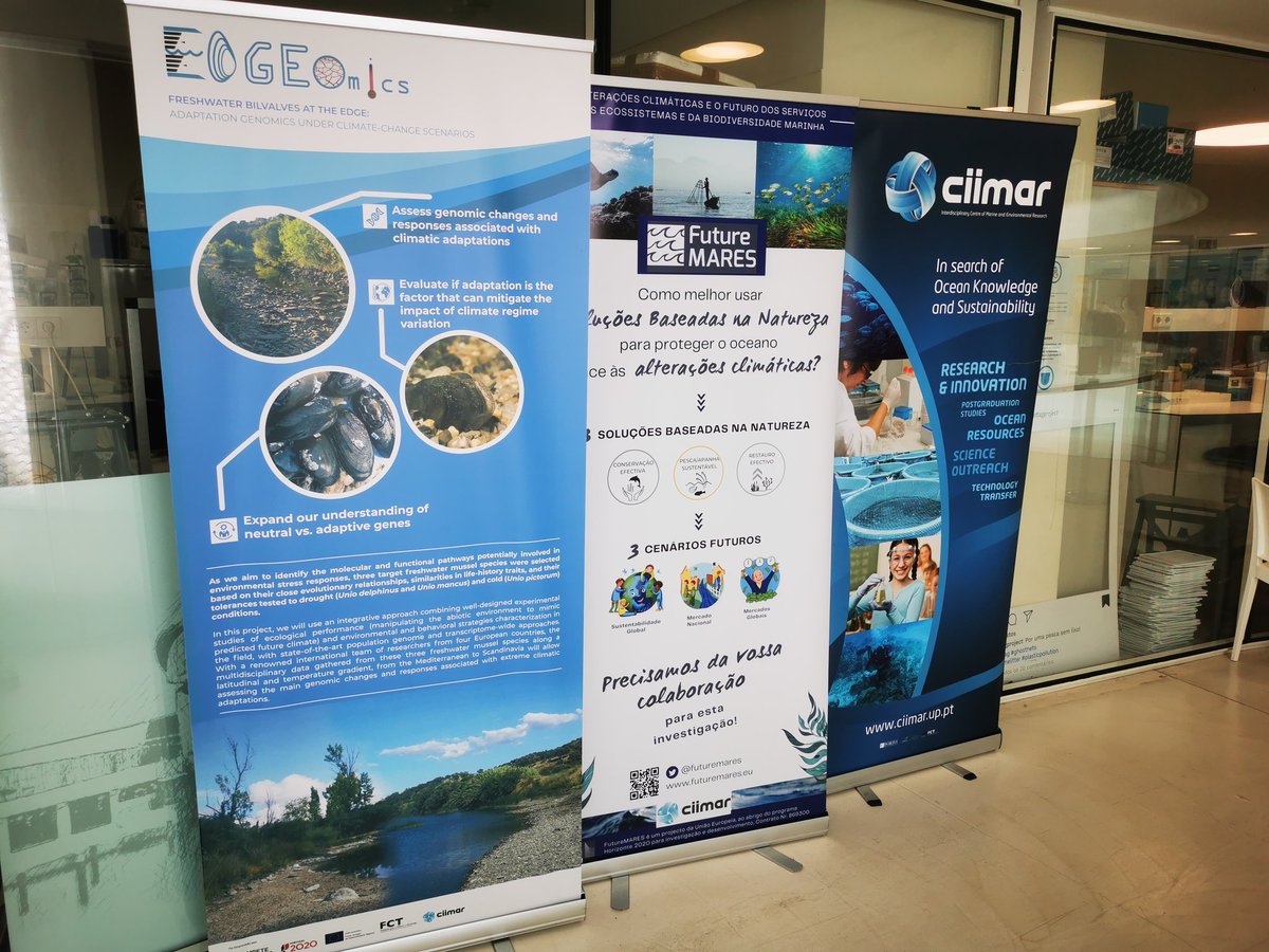 Great first day in Porto visiting the  <a href="/CiimarUp/">CIIMAR-UP</a> and <a href="/CIBIO_InBIO/">BIOPOLIS-CIBIO</a> research centers as part of a COST funded short-term scientific mission, centered around the conservation of freshwater mussels.
