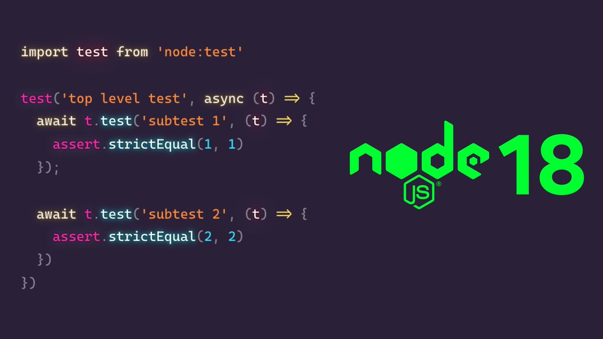 midudev's tweet image. ¡Node 18 ya disponible! 🥳

🆕 Soporte Array.findLast y Array.findLastIndex 
📡 Fetch ahora disponible de forma global
📦 Objetos FormData, Headers, Request y Response
🧪 Nueva API de testing
📶 Web Streams experimentales 

Recuerda que el 25-10-2022 se volverá la versión LTS.