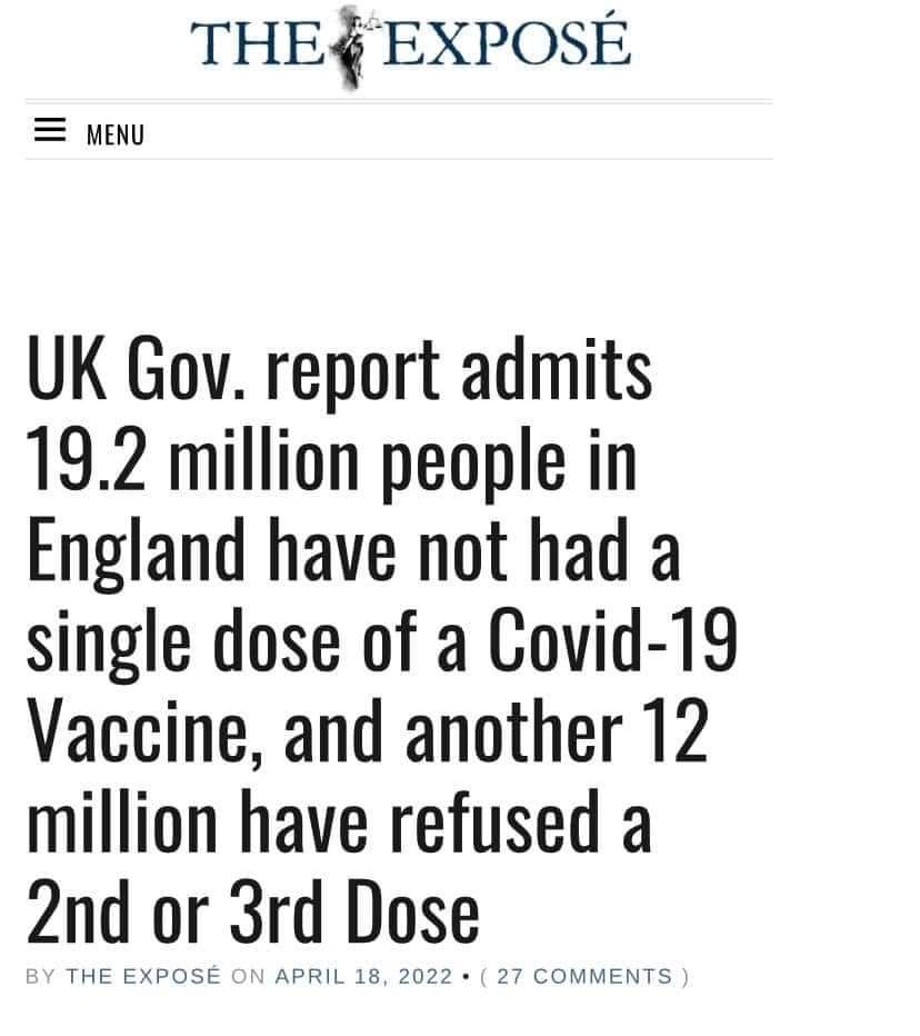 jenniferforrep's tweet photo. Months ago they stopped requiring healthcare workers to get the shot. Their population is 56 mil. OHIO: You ALWAYS should have been free to choose. You always should have been offered EARLY treatment.
#VoteFreedomFirst
#RedWave2022
#RealConservativeOnly https://t.co/lrdeLoUqEj