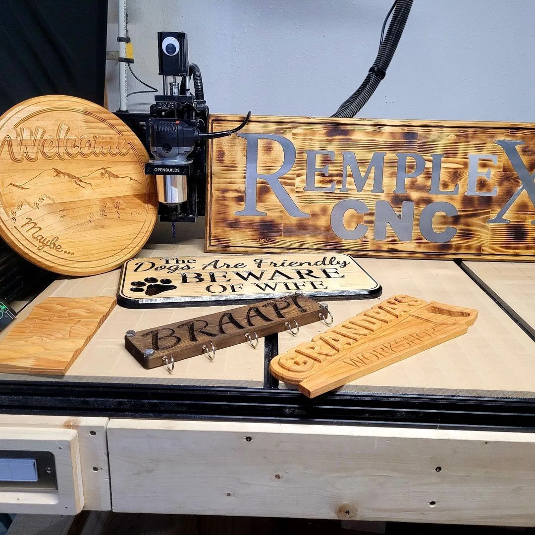 OpenBuilds's tweet photo. "Machine has been putting in work!!"
Awesome, thanks for sharing remplexcncinnovations (IG)
#OpenBuilds #OpenBuildsLEAD #CNC https://t.co/YMCTomzdKG