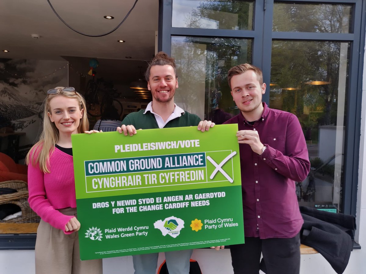 Rhys4Senedd2026's tweet photo. Diolch i bawb a ddaeth i'n lansiad maniffesto Tir Cyffredin heddiw! / Thank you to everyone to came to our Common Ground manifesto launch today! https://t.co/3yWQBNdUrY