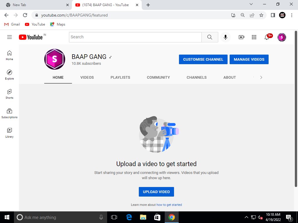 kohrapper's tweet photo. My YouTube channel just got hacked and videos has been deleted,I have changed my account password but I can't see any of my videos on my YouTube channel 
@YouTubeIndia @TeamYouTube @YouTube https://t.co/mYsOQgHtiz