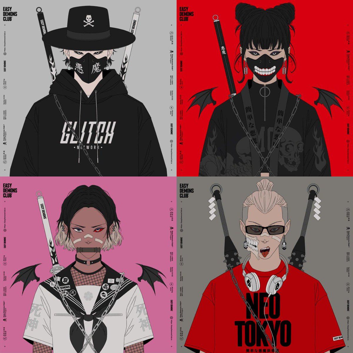 K A K U 🔻🔻🔻 @BALI (@kakuberry) on Twitter photo White List Giveaway!
I'm giving away 3 WL spots for <a href="/easydemons_club/">Easy Demons Club</a>, EDC is a collection of 6,666 NFT by Mau Lencinas & Glitch.
1⃣Like and Retweet
2⃣Follow <a href="/easydemons_club/">Easy Demons Club</a> and <a href="/Kakuberry/">K A K U 🔻🔻🔻 @BALI</a>
3⃣Tag 3 friends
Winners picked in 24 hours, GL! White List Giveaway!
I'm giving away 3 WL spots for <a href="/easydemons_club/">Easy Demons Club</a>, EDC is a collection of 6,666 NFT by Mau Lencinas & Glitch.
1⃣Like and Retweet
2⃣Follow <a href="/easydemons_club/">Easy Demons Club</a> and <a href="/Kakuberry/">K A K U 🔻🔻🔻 @BALI</a>
3⃣Tag 3 friends
Winners picked in 24 hours, GL!