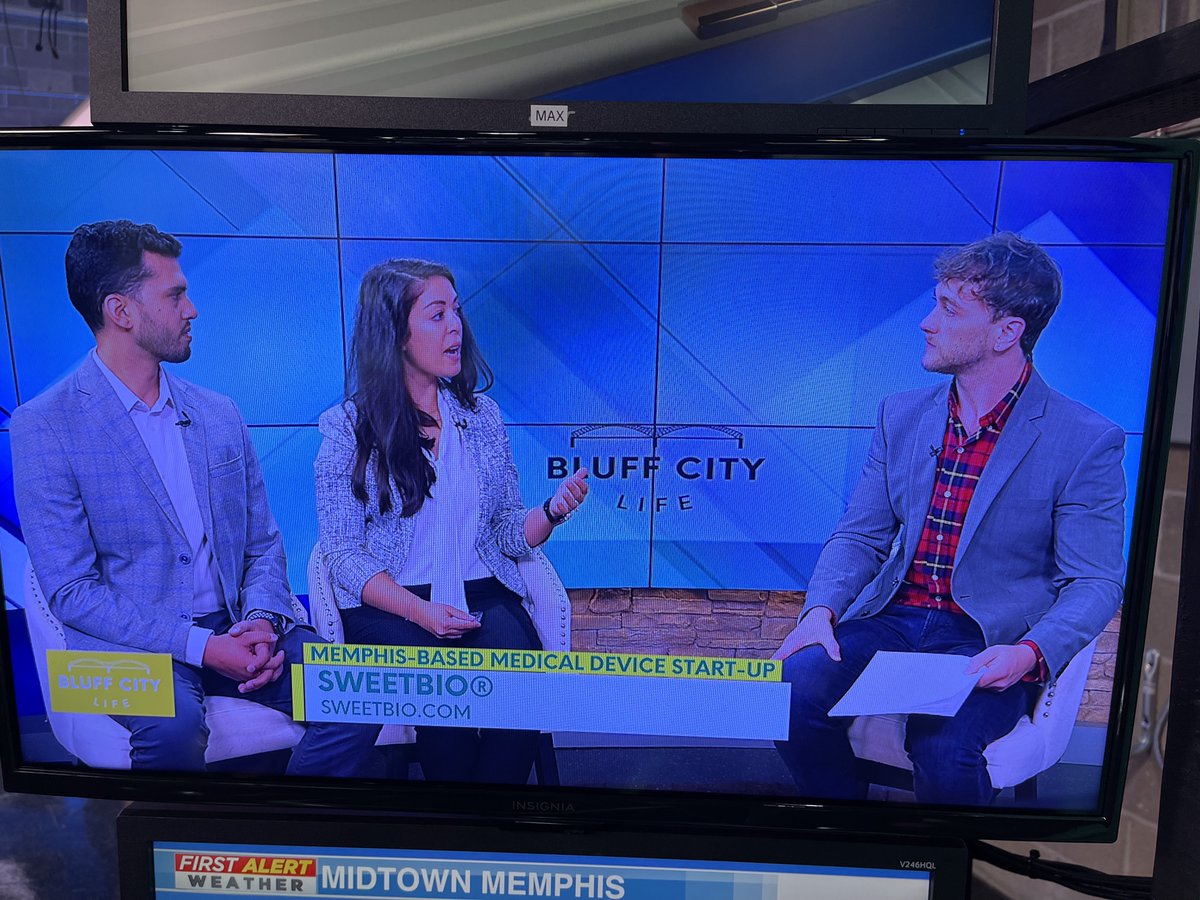 sweetbioco's tweet photo. Did you catch Isaac and Kayla on @WMCActionNews5 "Bluff City Life" just now discussing Sweetbio's exciting partnership with @FedEx and @epimemphis? Now, we are able to leverage APIS® to benefit the health and wellness of thousands of Americans in need of affordable #woundcare. https://t.co/QsdqNFpfZo