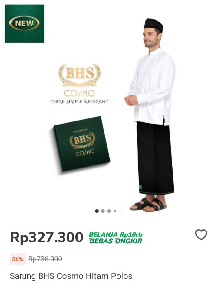 2Cyber6's tweet photo. Sarung BHS, Bahan Adem Nyaman. Cocok untuk Lebaran

https://t.co/iFXxQbm3zF

#sarung #bhs #lebaran #tokopedia #promo #toped https://t.co/zqwEKMYS0F